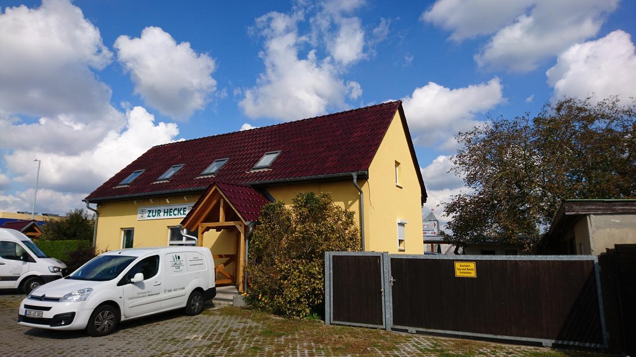 Gasthaus Zur Hecke Schoenefeld Exterior photo