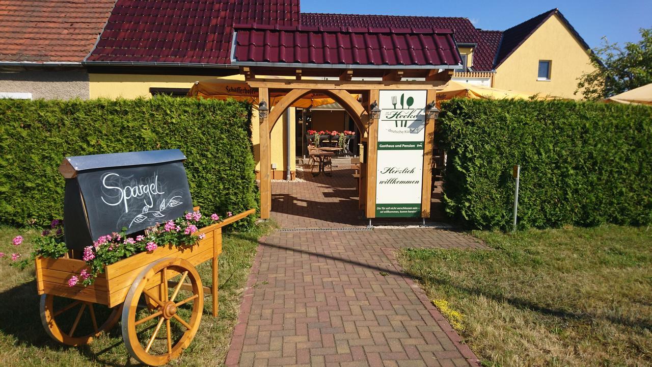Gasthaus Zur Hecke Schoenefeld Exterior photo